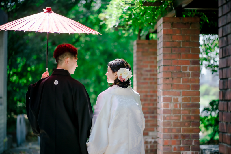 撮影の様子をご紹介します！❁ ～和装1点ロケ地2カ所 編～