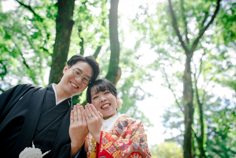 撮影の様子をご紹介します!❁ ~和装2点ロケ地2カ所② 後編~