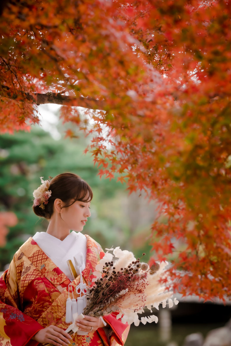 ❁紅葉シーズン❁ 撮影風景