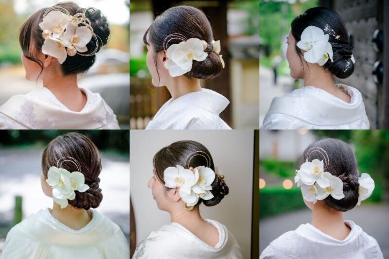 白無垢をもっと自分らしく。撮影が楽しみになるヘアセット