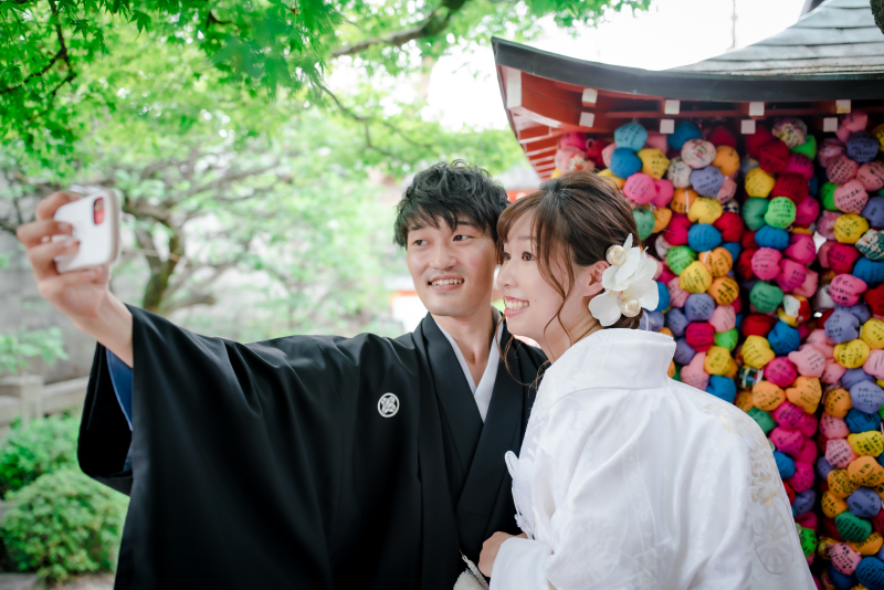 撮影の様子をご紹介します!❁ ~和装2点ロケ地2カ所 後編~