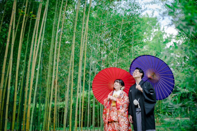 撮影の様子をご紹介します!❁ ~和装2点ロケ地2カ所② 後編~