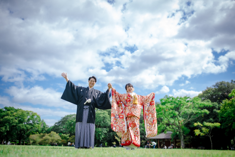 撮影の様子をご紹介します!❁ ~和装2点ロケ地2カ所② 後編~