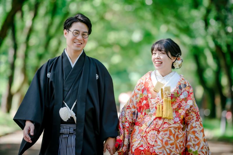 撮影の様子をご紹介します!❁ ~和装2点ロケ地2カ所② 後編~