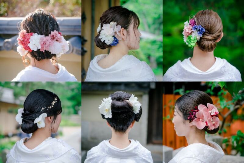 白無垢をもっと自分らしく。撮影が楽しみになるヘアセット