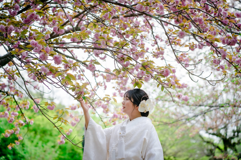 白無垢をもっと自分らしく。撮影が楽しみになるヘアセット