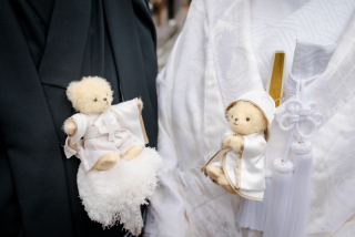 ❁持ち込みアイテム ウエディング衣装のぬいぐるみ編❁