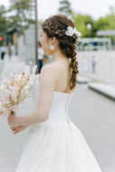 洋装ヘアアレンジ