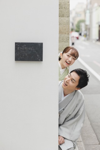 暖簾前だけじゃないんです