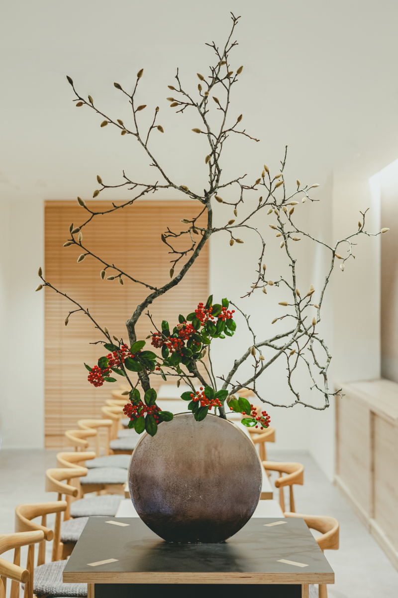 当サロンこだわりのお花について