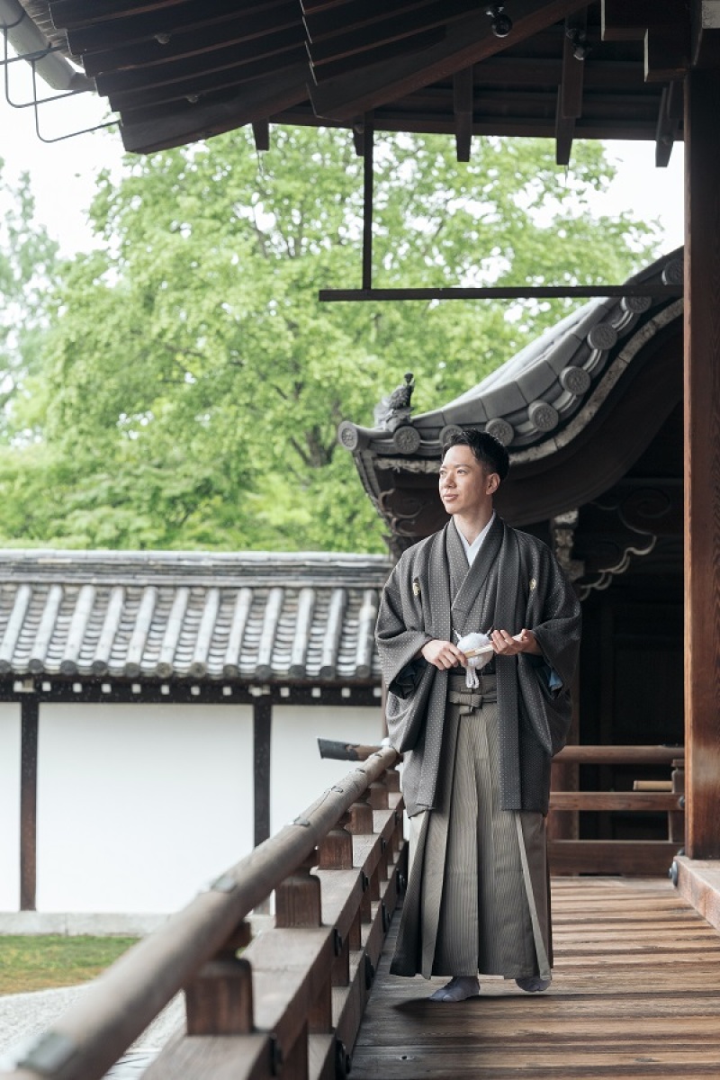 東福寺にて撮影されたお二人のお衣装紹介！
