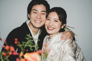 肩組みショット