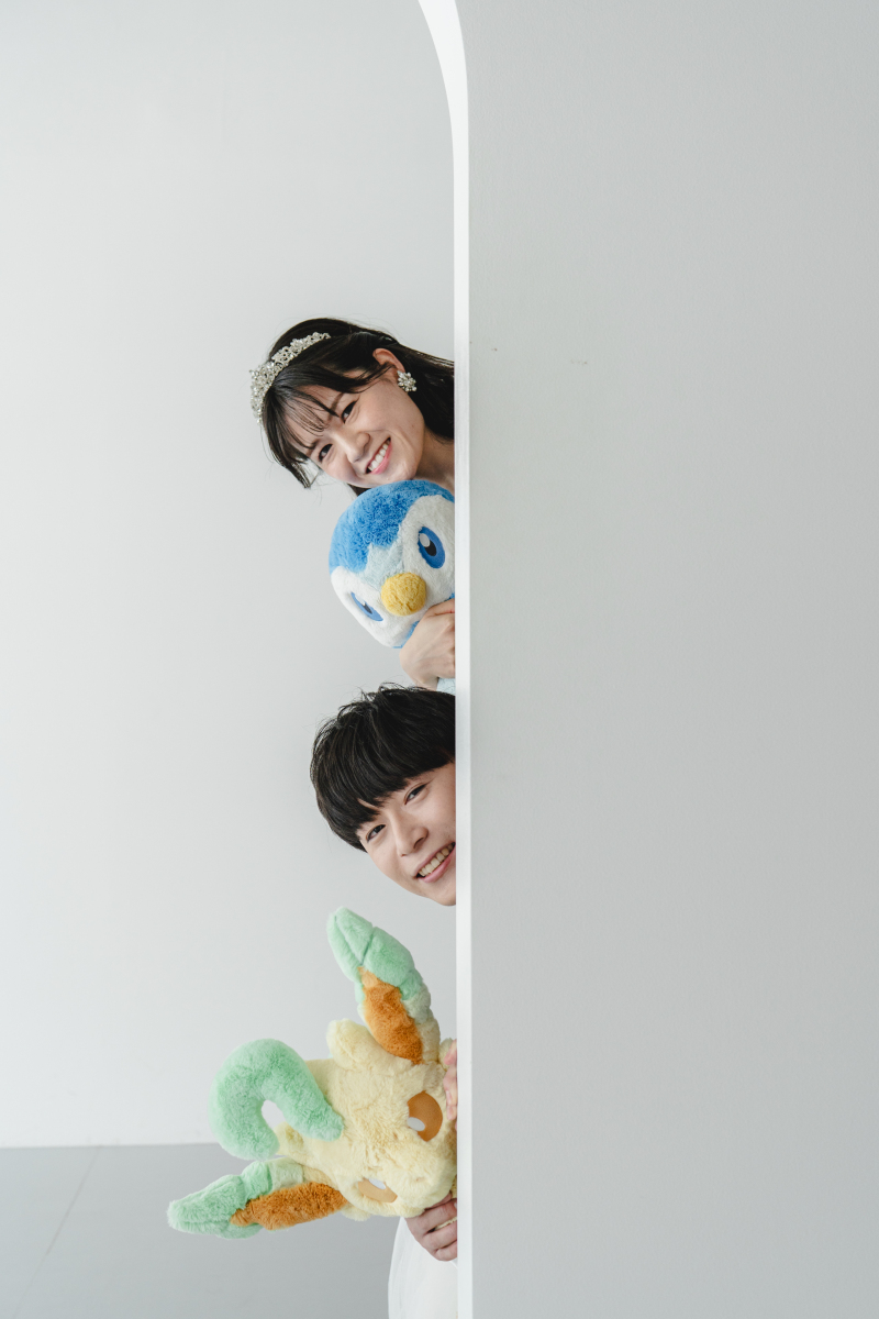 ぬいぐるみと一緒に♡