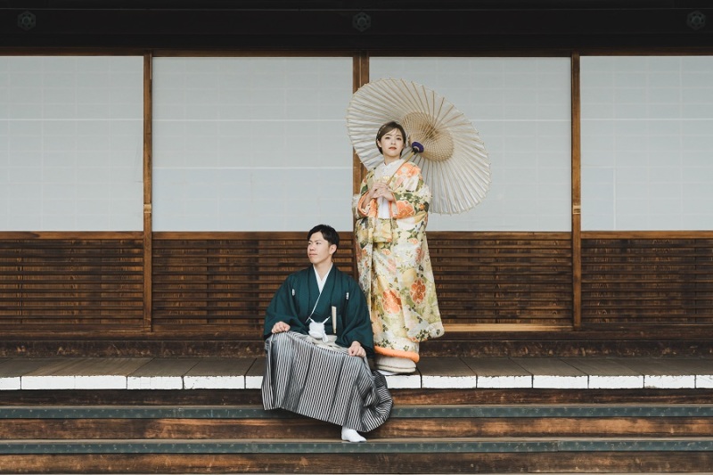 和装衣装紹介☆【ロケ地　金戒光明寺】