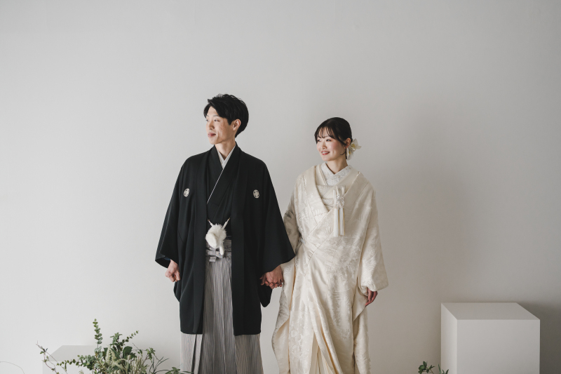 スタジオ&times;白無垢