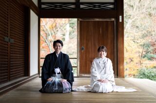 東福寺の撮影風景