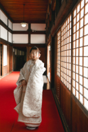 京都西陣の手織り白無垢