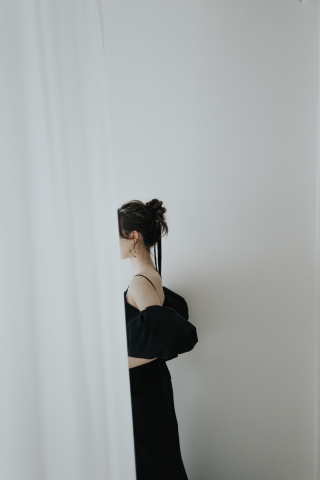 新作!ブラックドレス