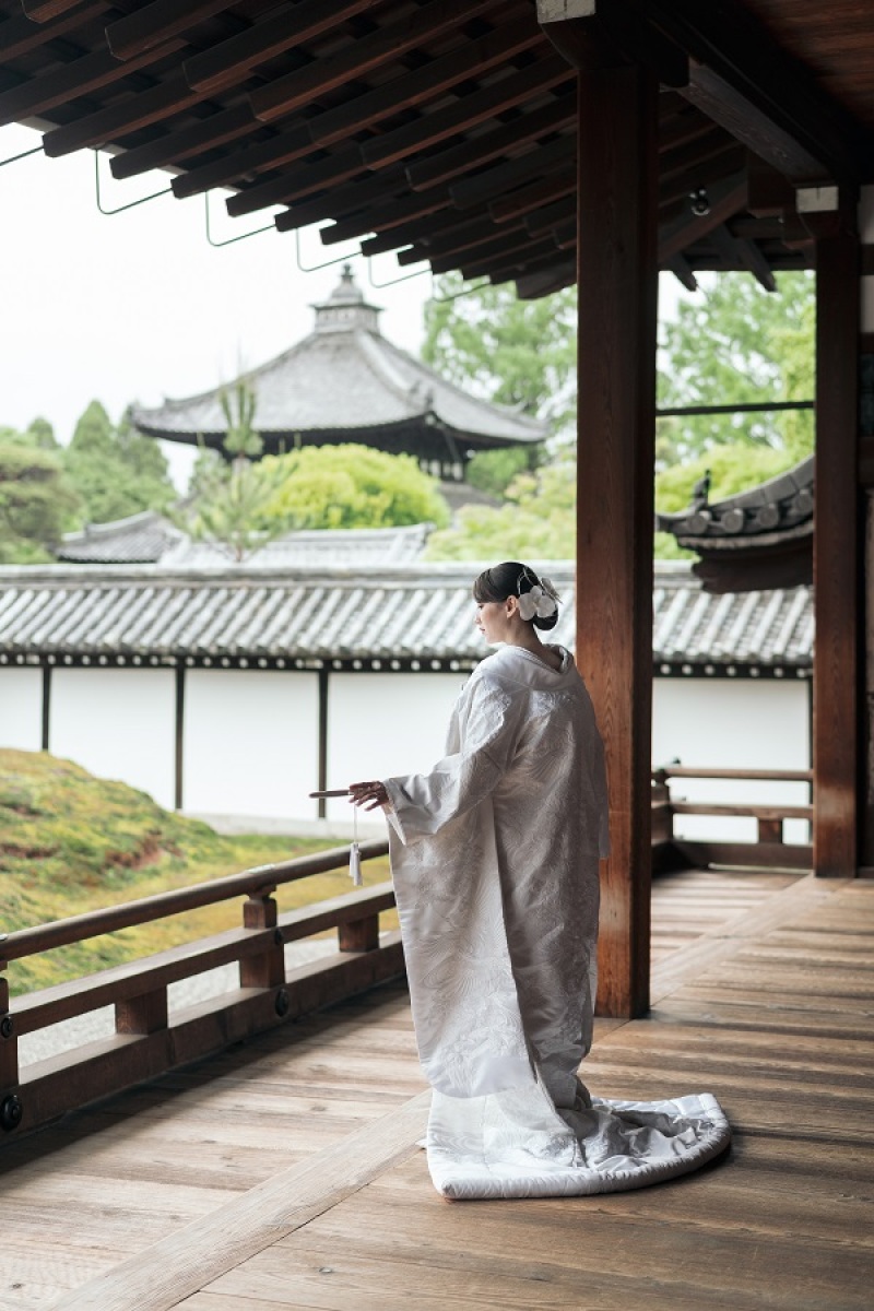 東福寺にて撮影されたお二人のお衣装紹介！