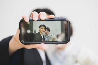 遊び心あるショット