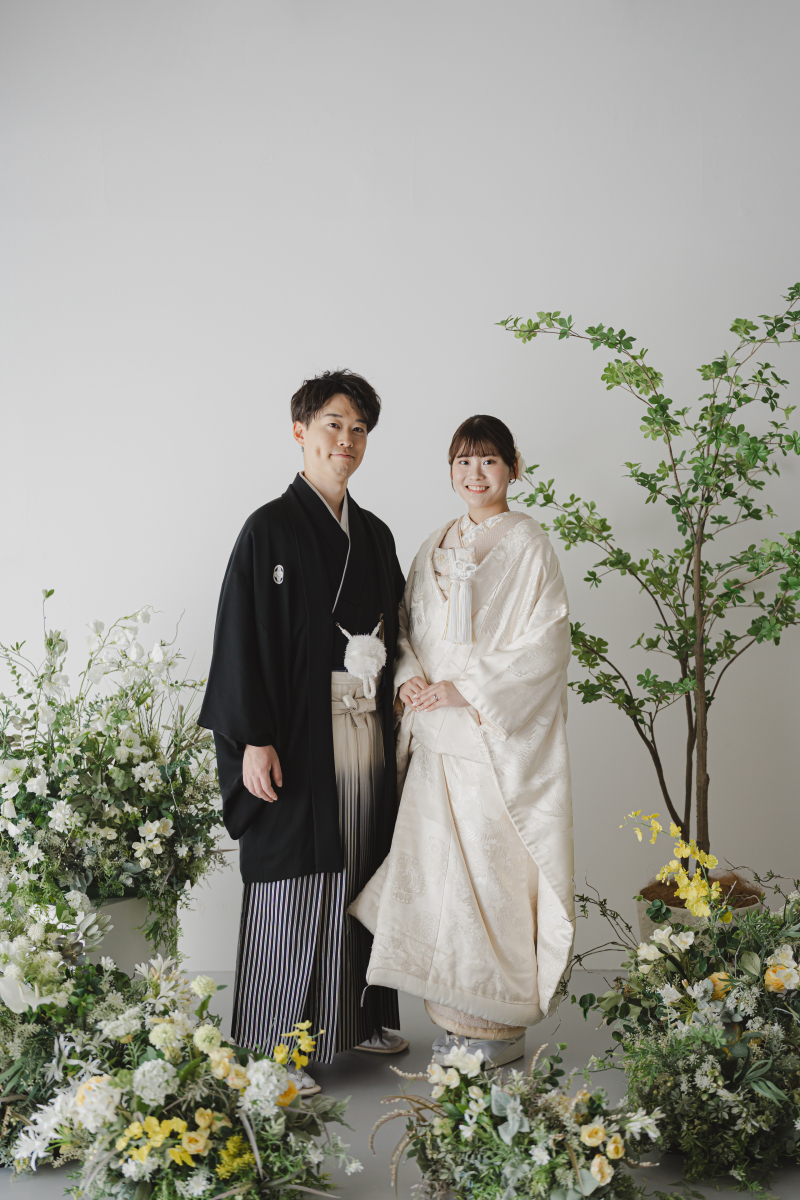 白無垢、色打掛 掛け替えコーディネート紹介
