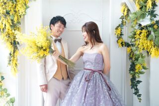 カラードレスも気になる♡