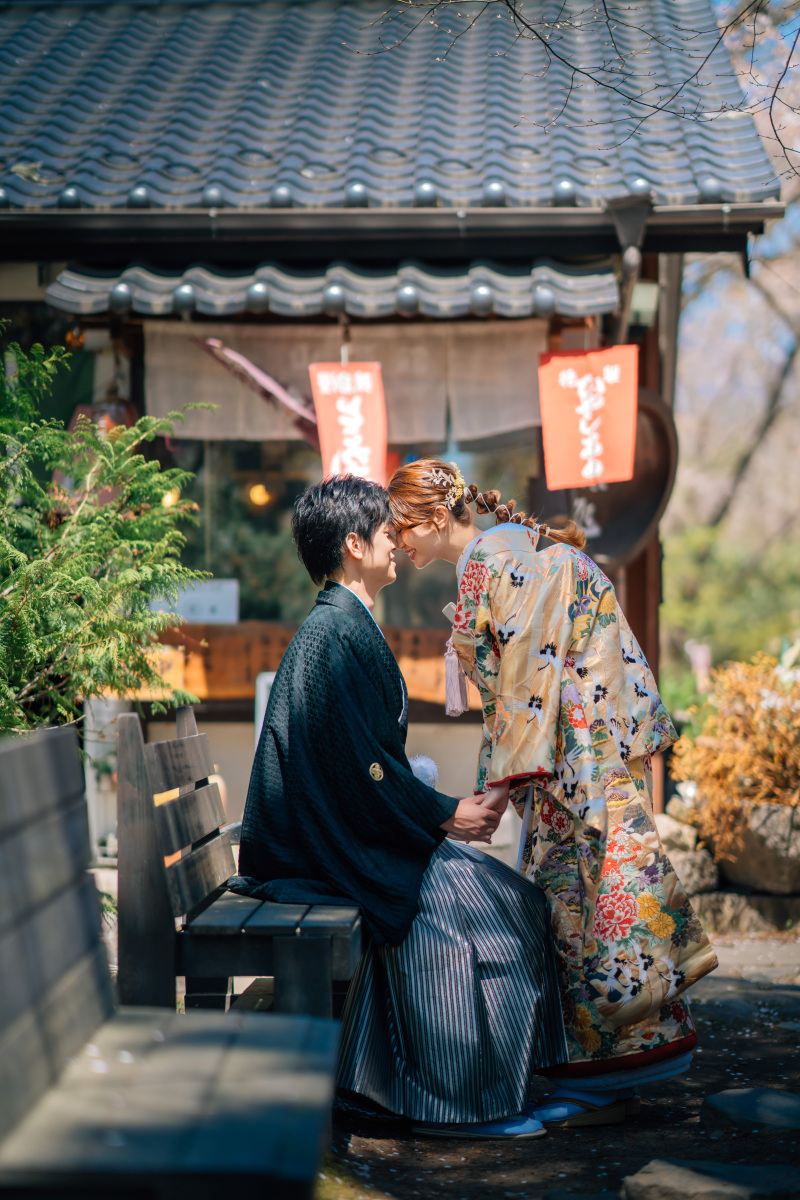 和装と洋装を1日で!飯縄山&小諸懐古園撮影