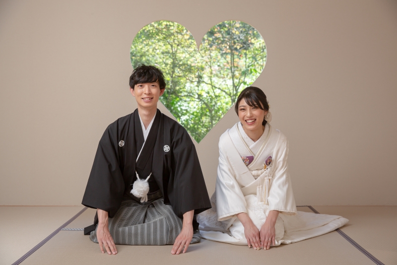 和装で新緑ロケーション＾＾
