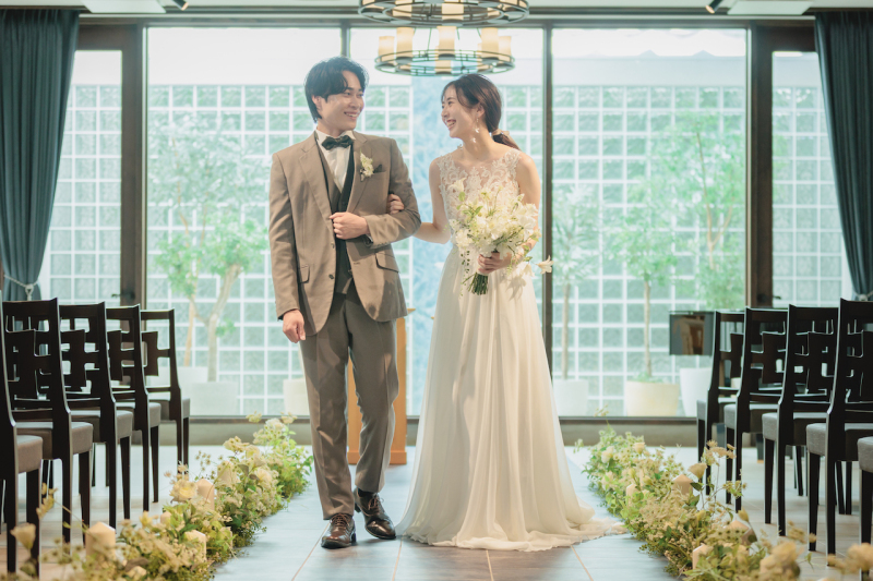 雨の日でも安心｜軽井沢で叶える室内フォトウェディング