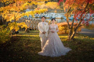 【軽井沢】紅葉ロケ撮影のご予約受付中!紅葉の名所で叶える和装&洋装プラン