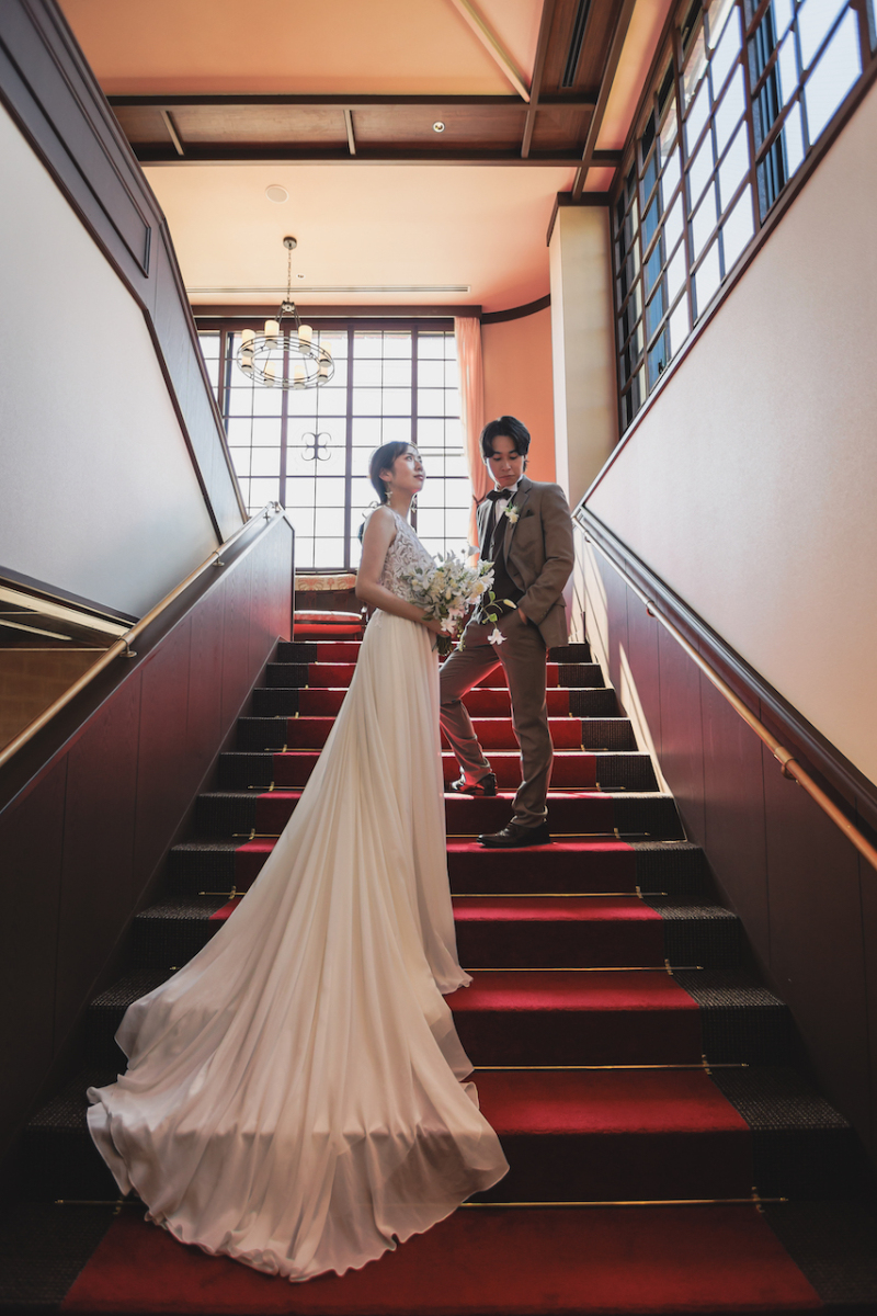 雨の日でも安心｜軽井沢で叶える室内フォトウェディング