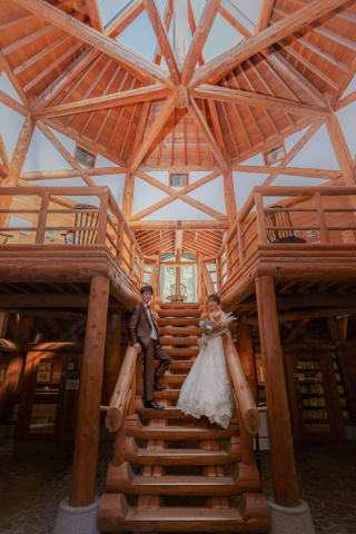 建物で撮れるところ。