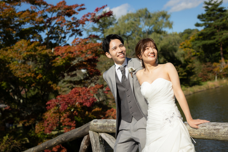 タリアセンで紅葉フォト