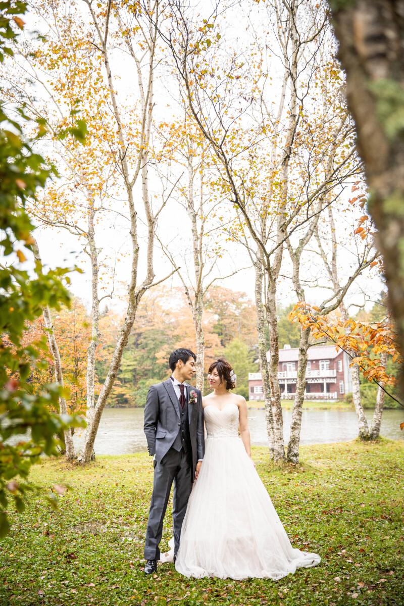 軽井沢タリアセンの紅葉ロケがおすすめ!