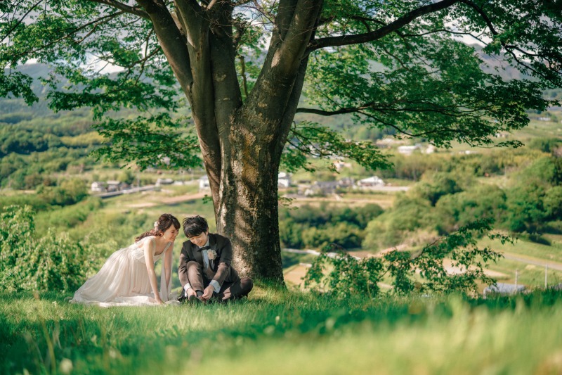 軽井沢だから叶うフォトウェディング