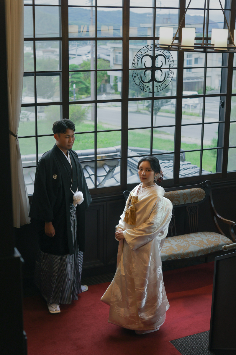 【飯綱山公園と料亭音羽】仲良しなおふたり