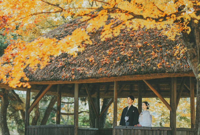 まだ間に合う！10月【紅葉】のウエディングフォト