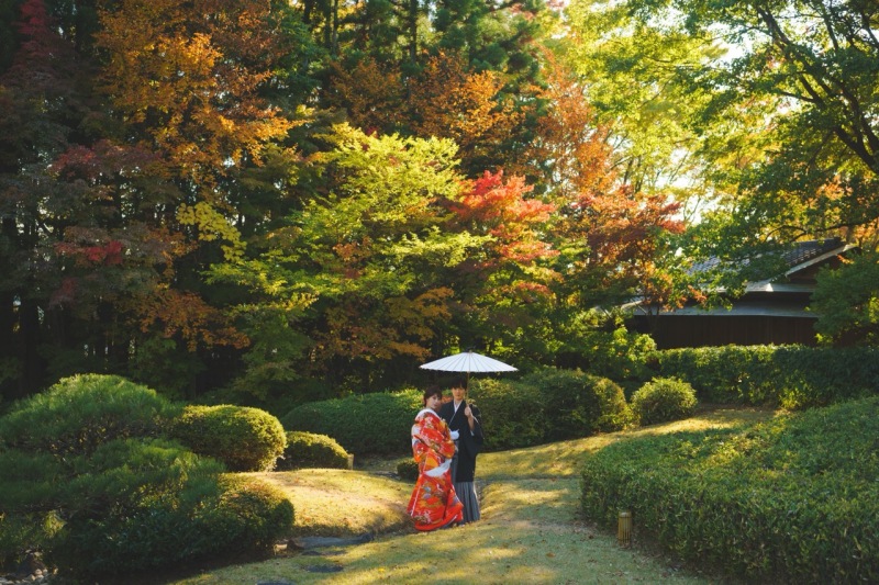 紅葉のご紹介〜万酔園〜