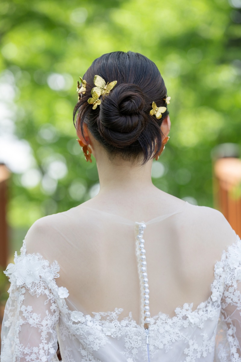 洋装ヘアスタイルをご紹介