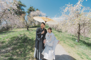 軽井沢桜ロケーション