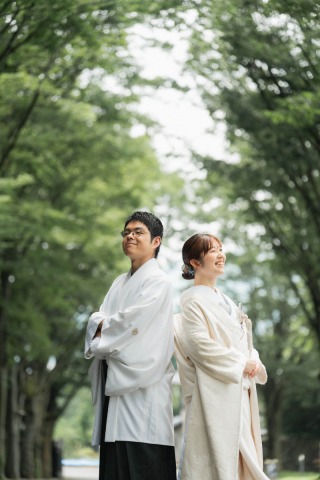 軽井沢・万酔苑での和装ウェディングフォト