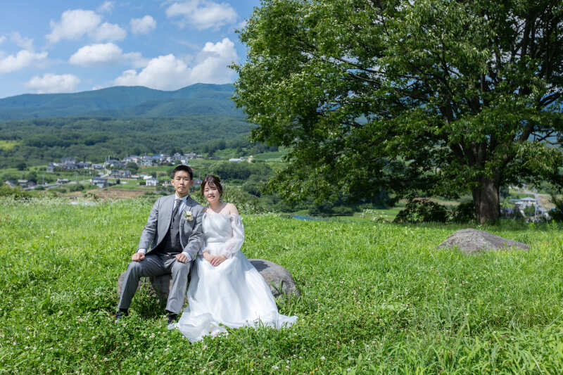 洋装でタリアセンと飯綱山ロケーション撮影！