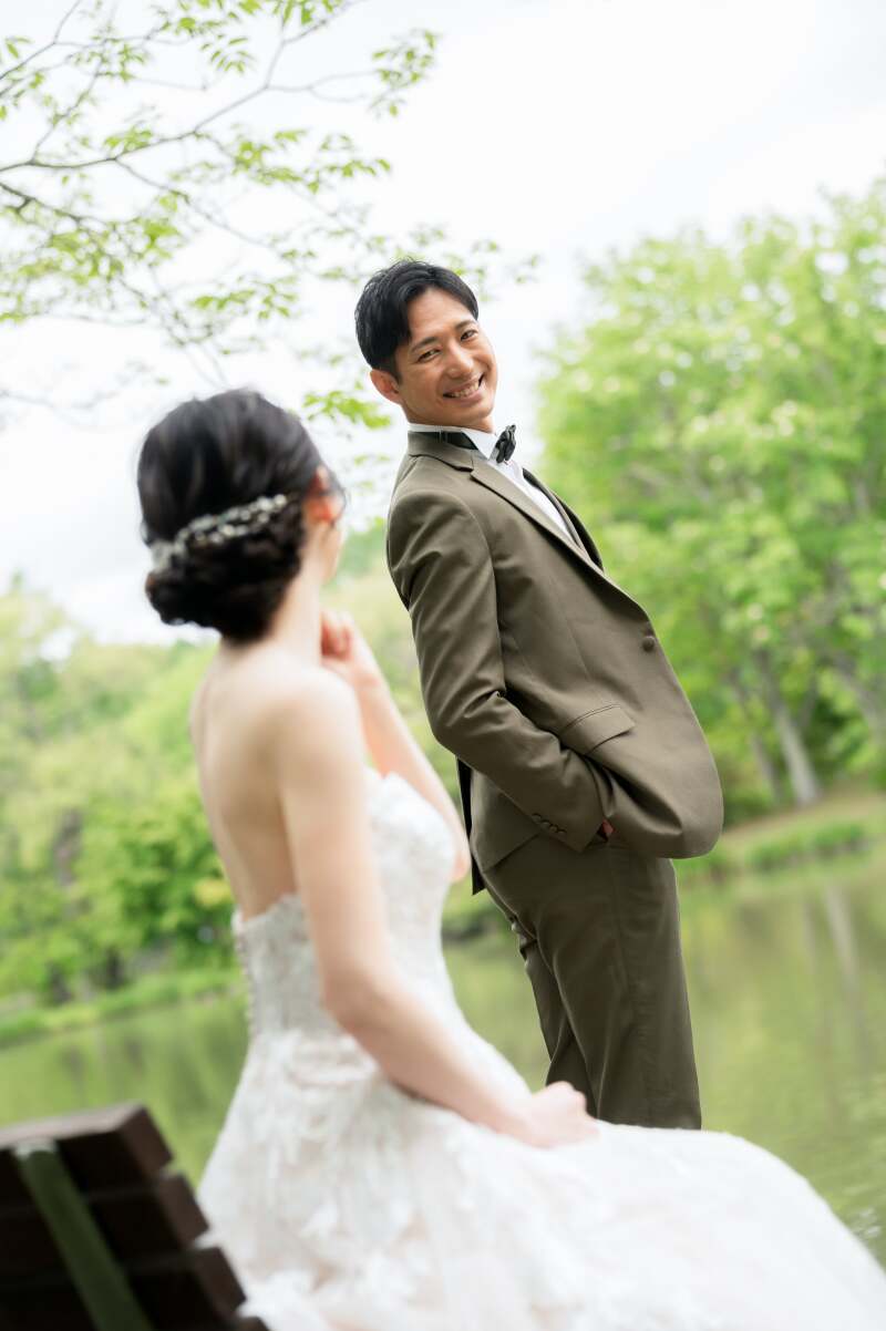 タリアセンで大人な雰囲気の写真を!