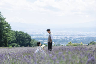 軽井沢で叶える　あこがれのラベンダー撮影