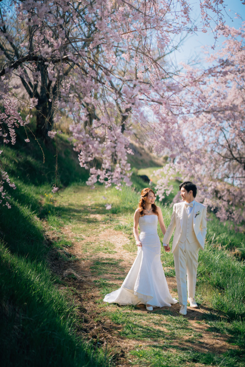 肩の力を抜いて残す、軽井沢の結婚写真