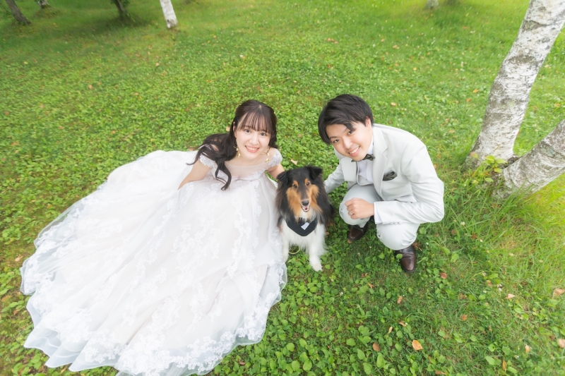 ペットと一緒に叶える軽井沢フォトウェディング|“旅行ごと”楽しむ特別な一日