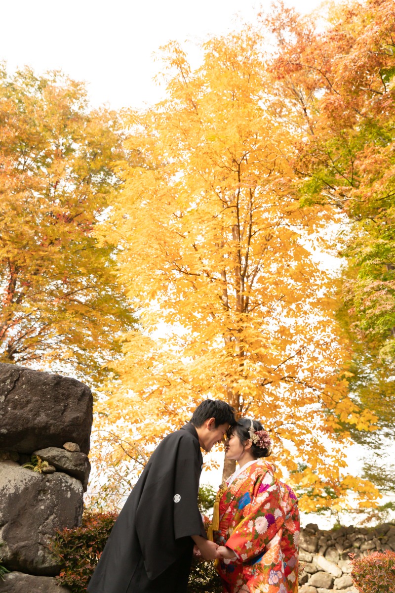 【紅葉】一日で叶う和装+洋装プラン