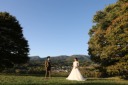 軽井沢の秋を彩る紅葉フォトウェディング