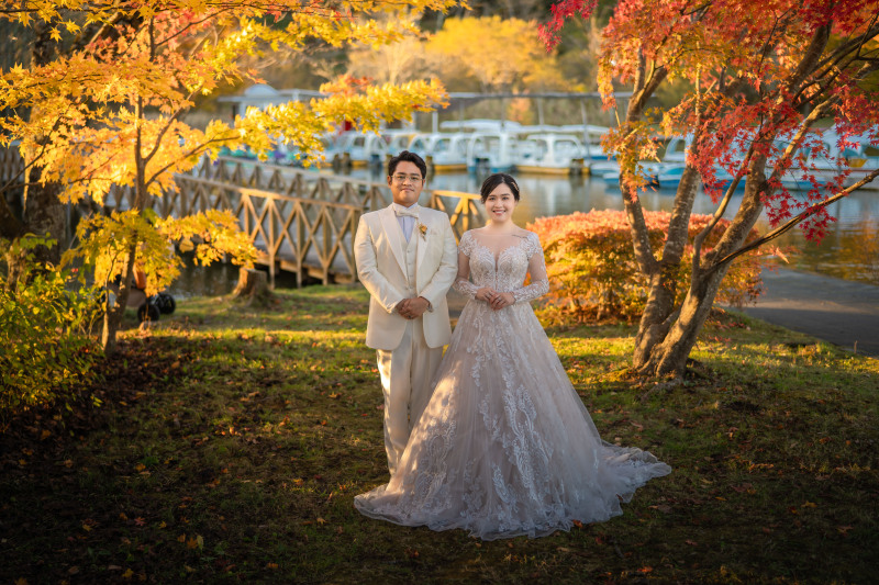 タリアセンで紅葉フォト