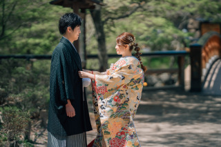 和装と洋装を1日で！飯縄山＆小諸懐古園撮影